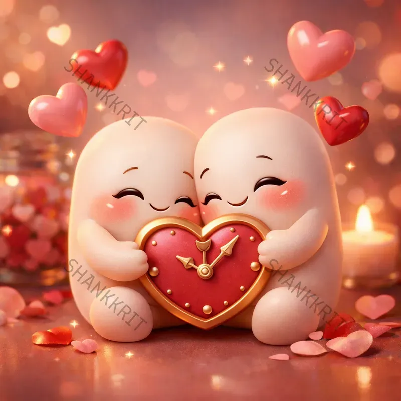 Love Languages Valentine Characters