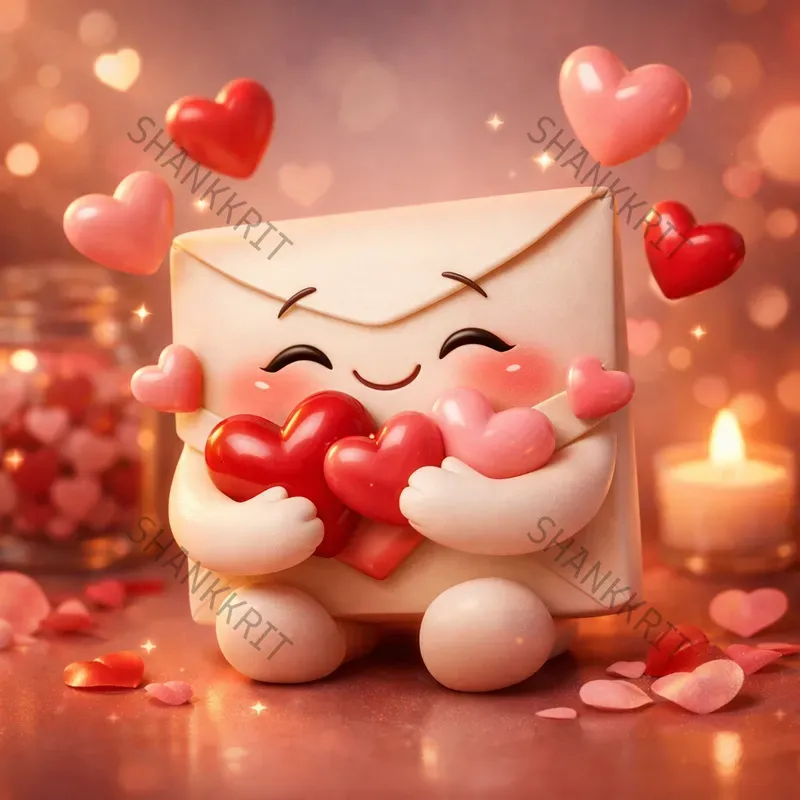 Love Languages Valentine Characters