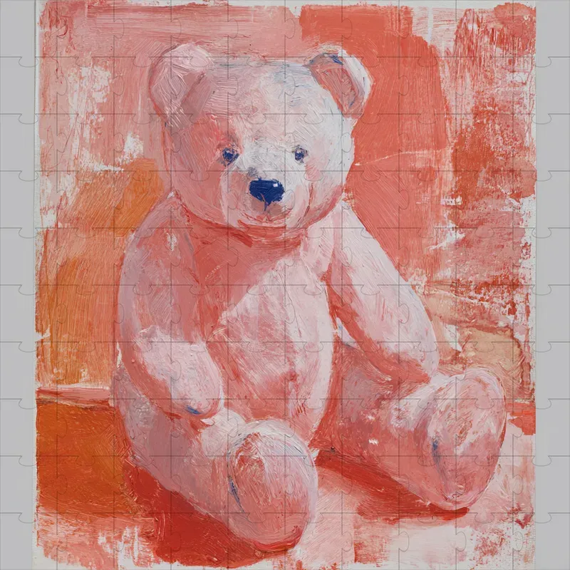 Soft Coral Painterly Portraits
