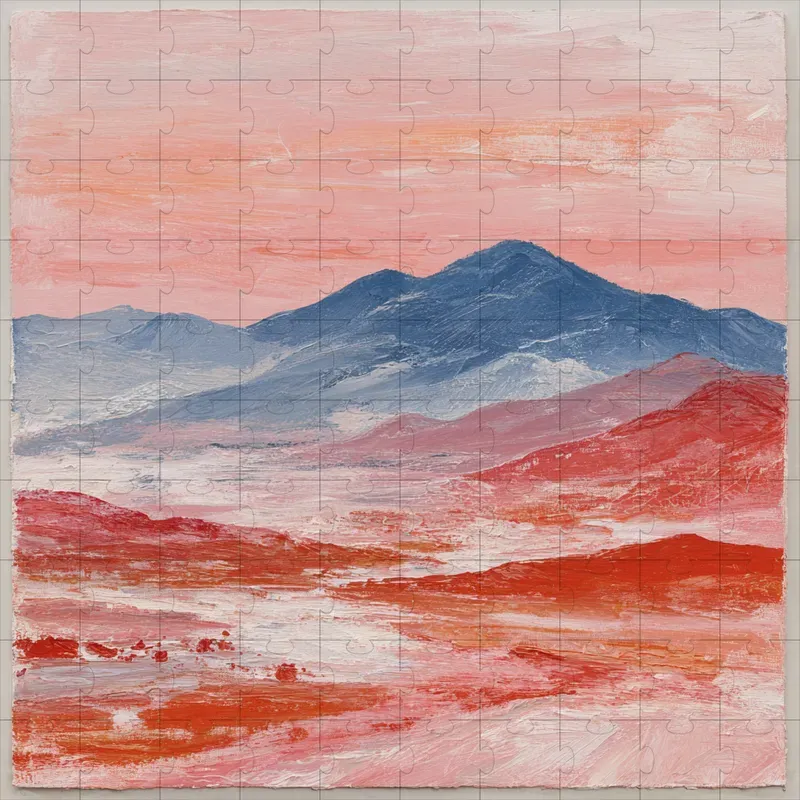 Soft Coral Painterly Portraits