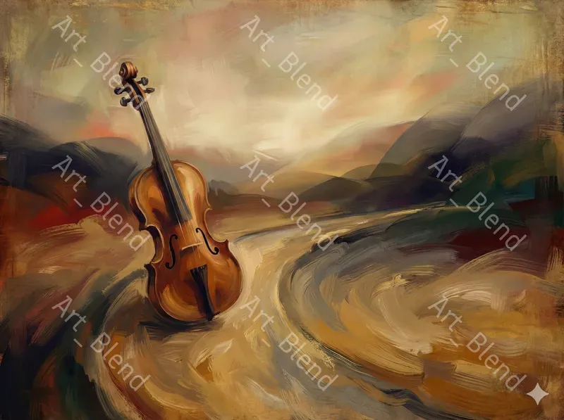 Expressive Abstract Spiritual Art