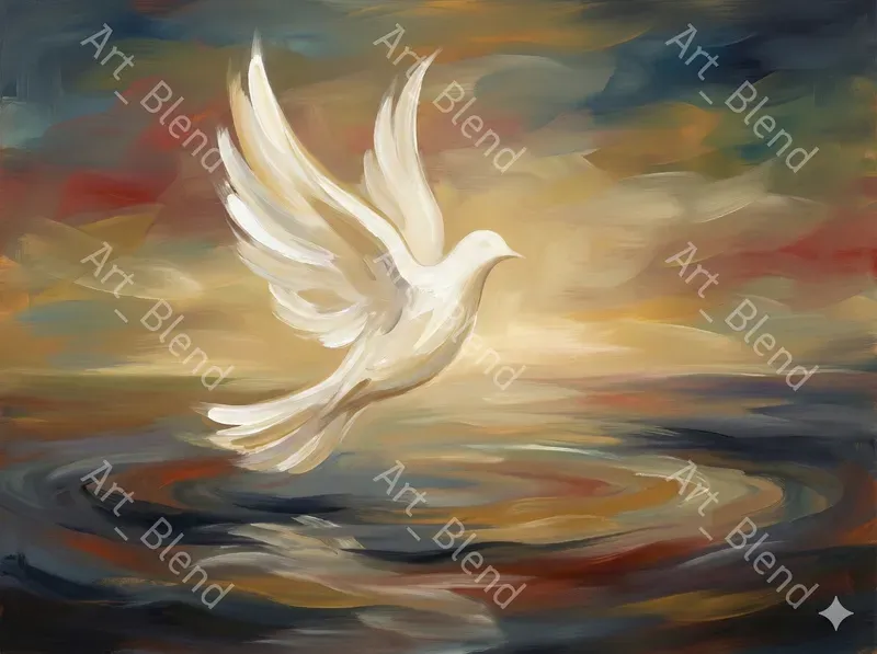 Expressive Abstract Spiritual Art
