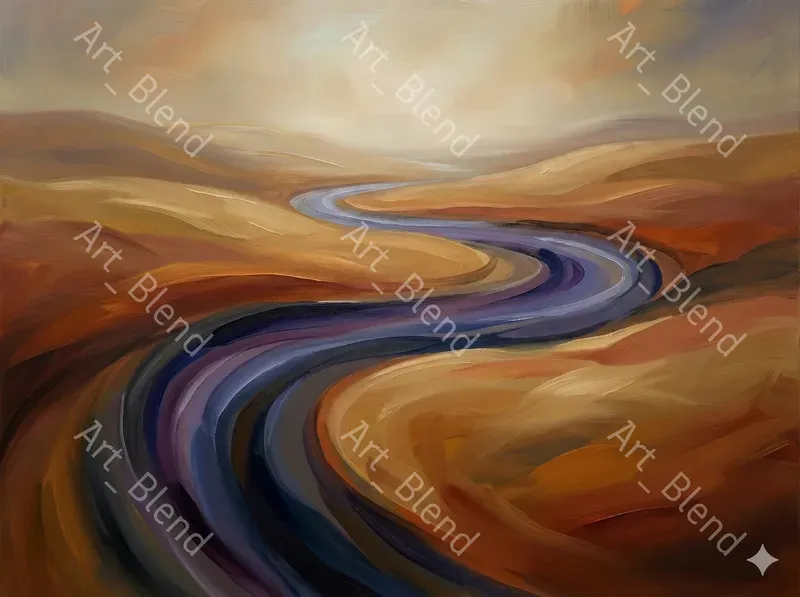 Expressive Abstract Spiritual Art