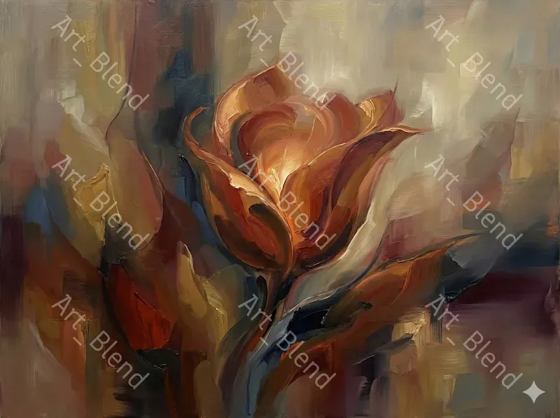 Expressive Abstract Spiritual Art