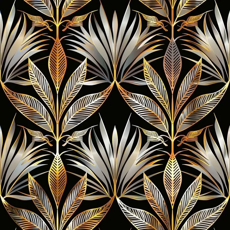 Elegant Art Deco Pattern Design Templates