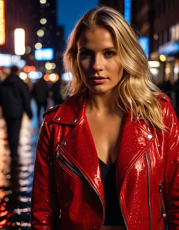 Cinematic Neon Street Portraits