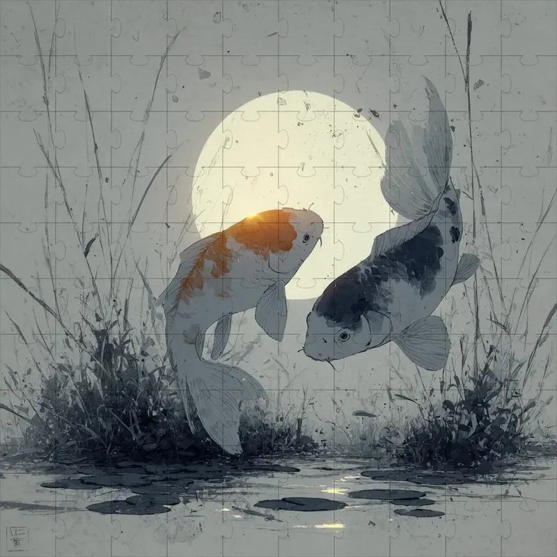 Ink Wash Nostalgic Ethereal Glows