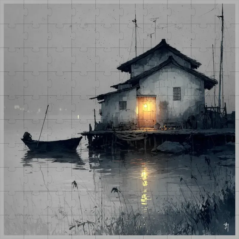 Ink Wash Nostalgic Ethereal Glows