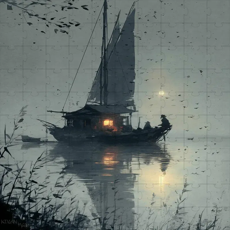 Ink Wash Nostalgic Ethereal Glows