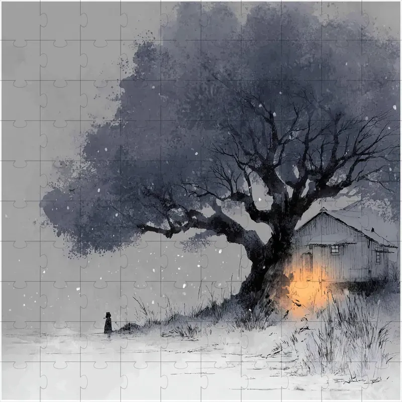 Ink Wash Nostalgic Ethereal Glows