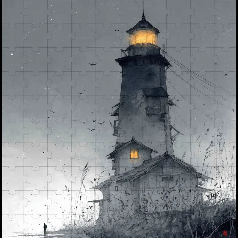 Ink Wash Nostalgic Ethereal Glows