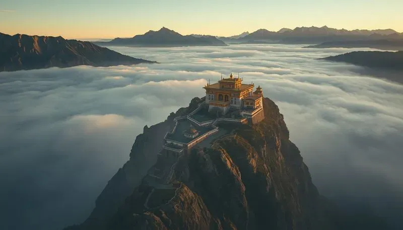Cinematic Mountain Monasteries