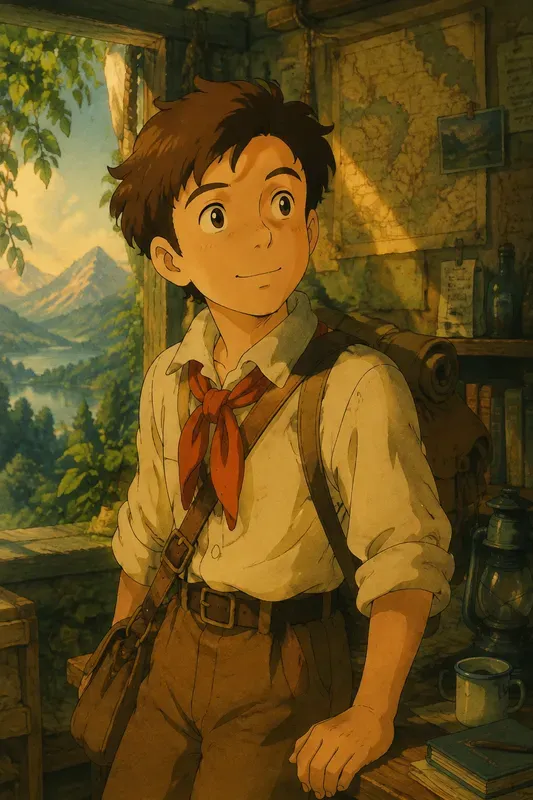 Handdrawn Animated Film Portrait Posters