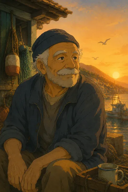 Handdrawn Animated Film Portrait Posters