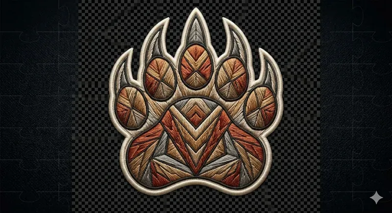 Macro Tribal Embroidery Designs