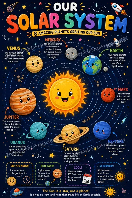 Kids Educational Classroom Decor Posters