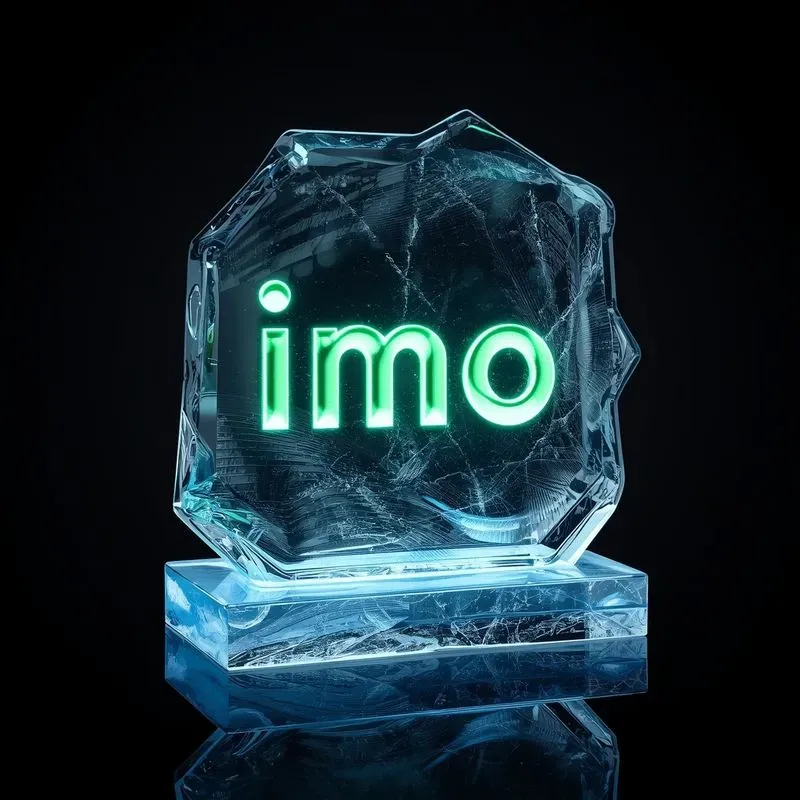 3D Premium Glowing Ice Brand Logos