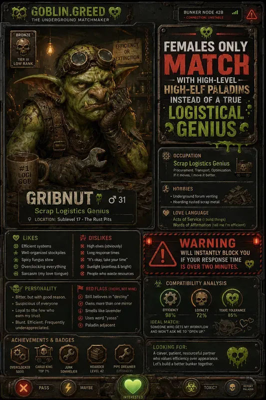 Villain Dating Profile Generator