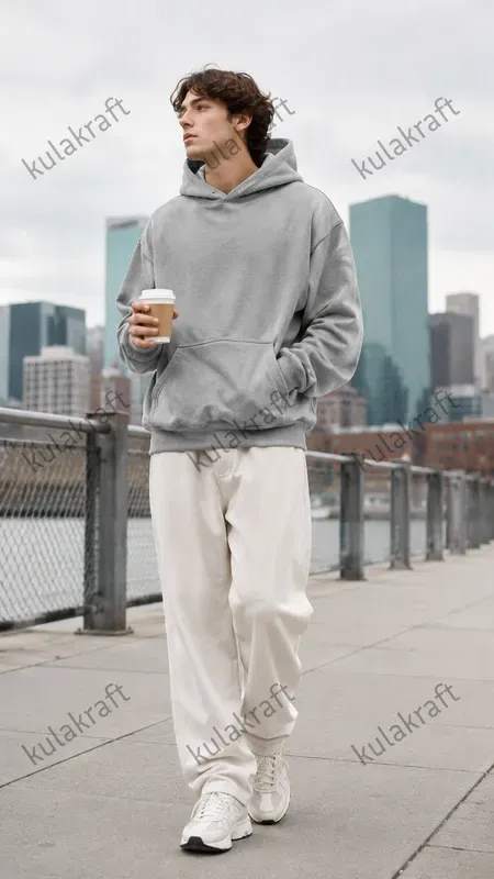 Oversized Tshirt And Hoodie Mockups