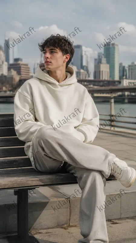 Oversized Tshirt And Hoodie Mockups