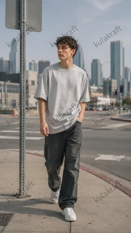 Oversized Tshirt And Hoodie Mockups