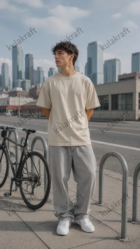 Oversized Tshirt And Hoodie Mockups
