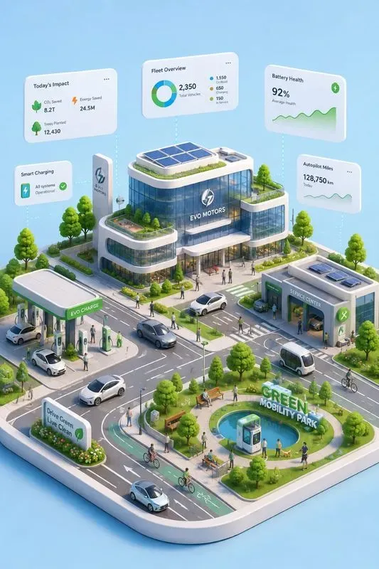 Miniature Brand Ecosystem Dioramas