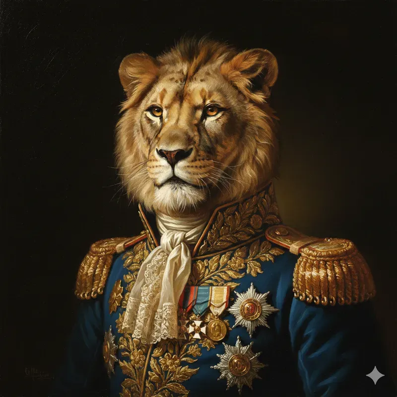 Regal 18thcentury Feline Portraits