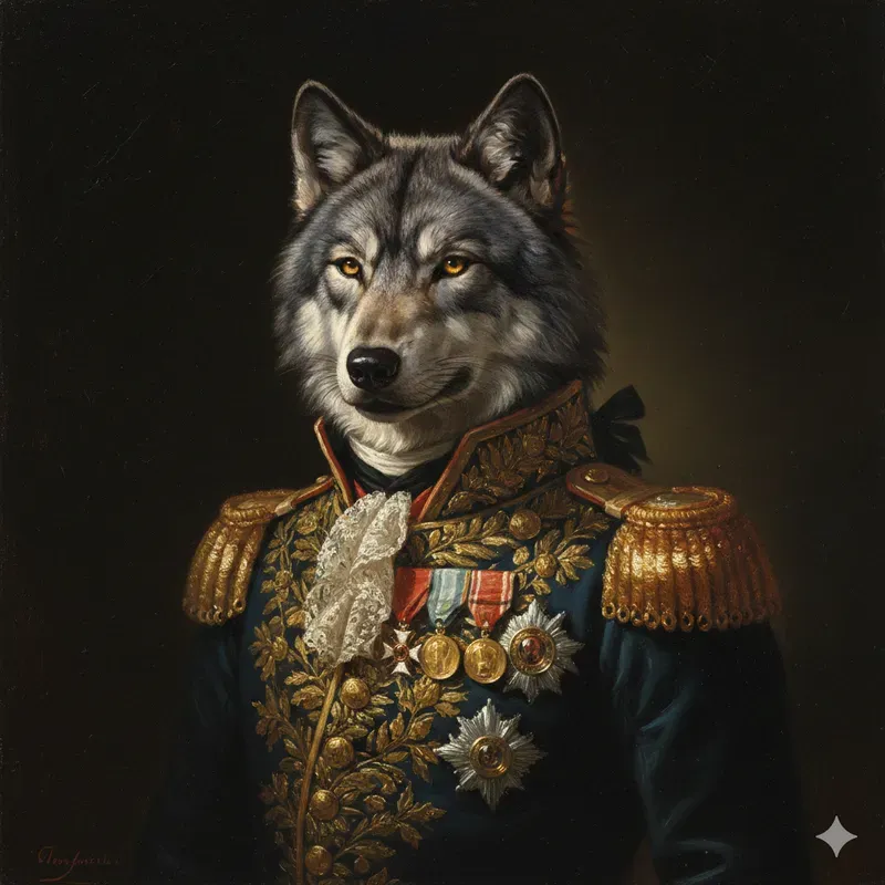 Regal 18thcentury Feline Portraits