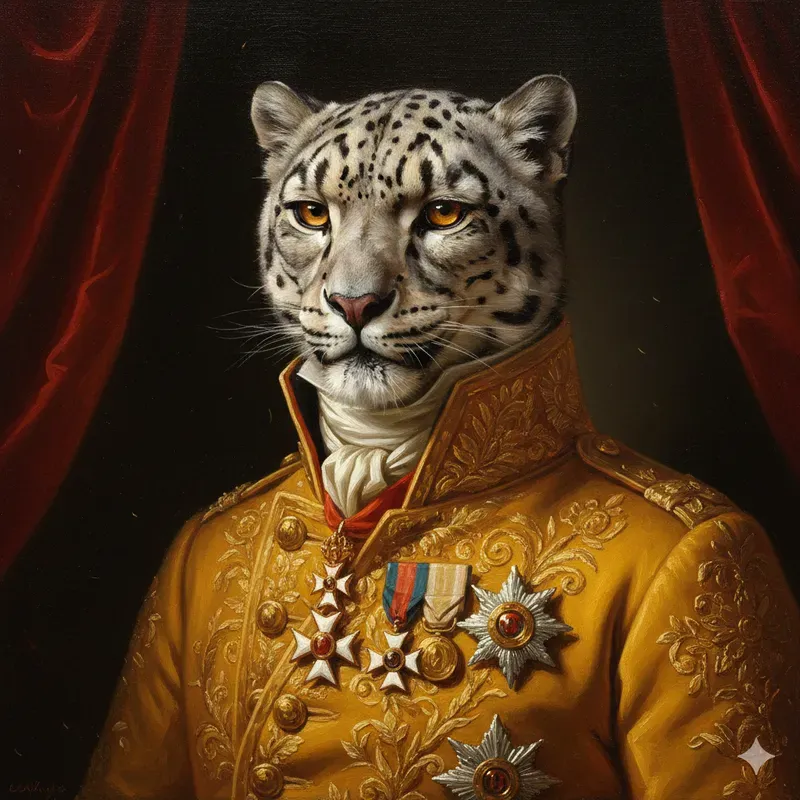 Regal 18thcentury Feline Portraits