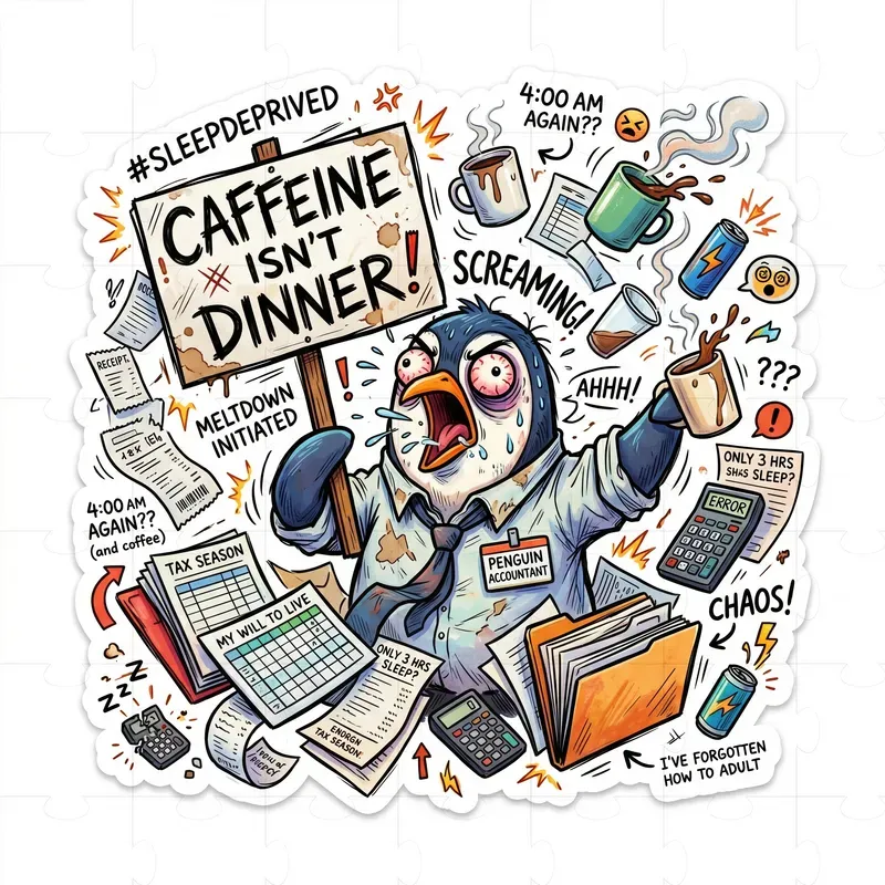 Chaotic Meme Sticker Generator