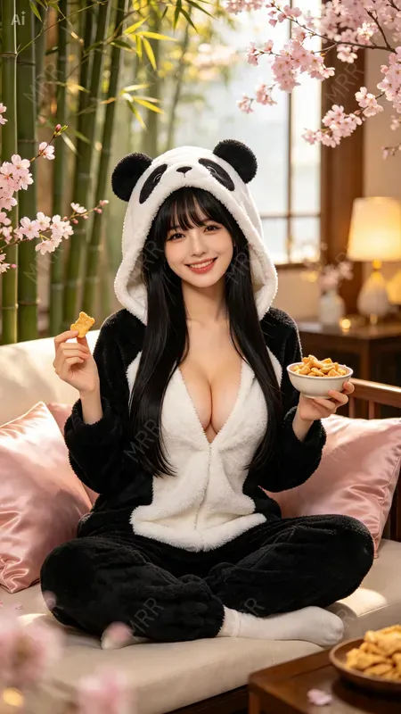 Girls In Cozy Animal Onesies