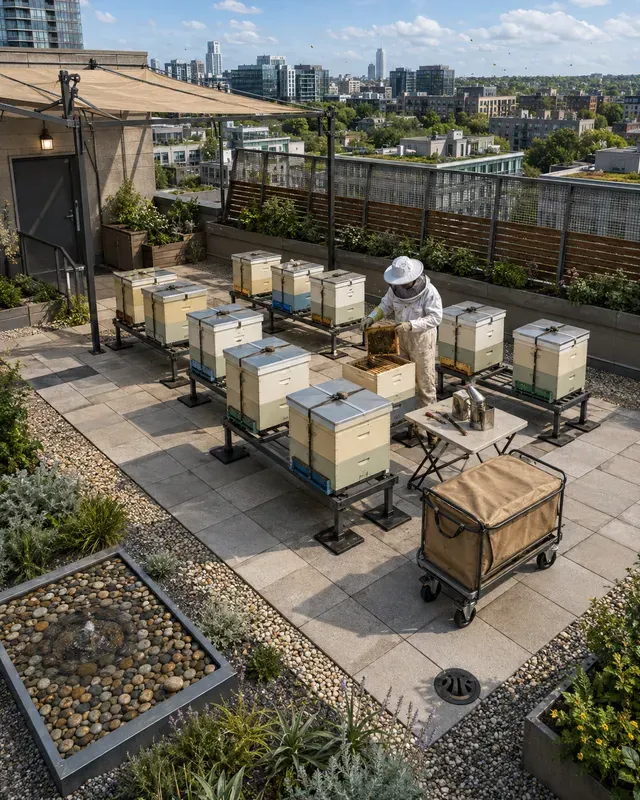 Apiary Beehive Yard Generator