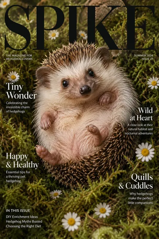 Pet Editorial Magazine Covers