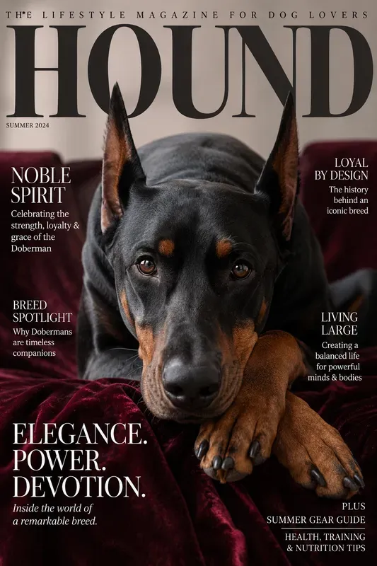 Pet Editorial Magazine Covers