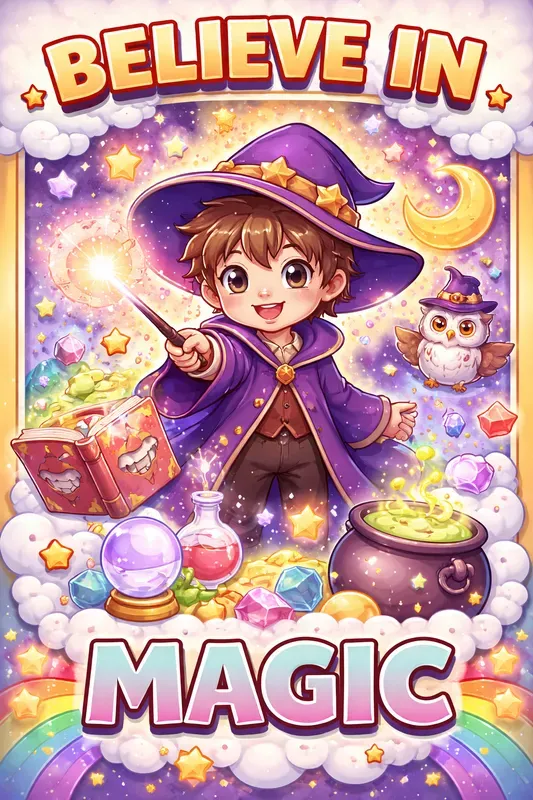 Cute Cartoon Motivational Posters