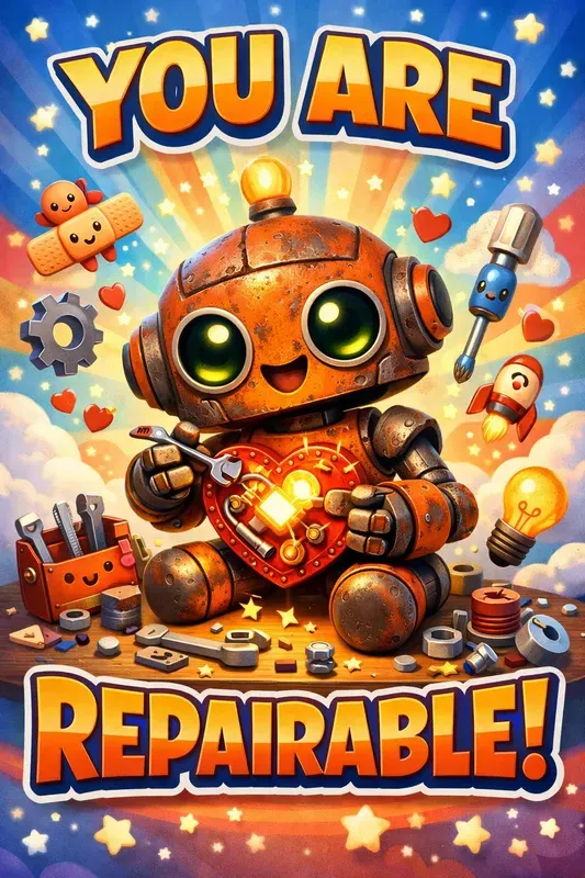 Cute Cartoon Motivational Posters