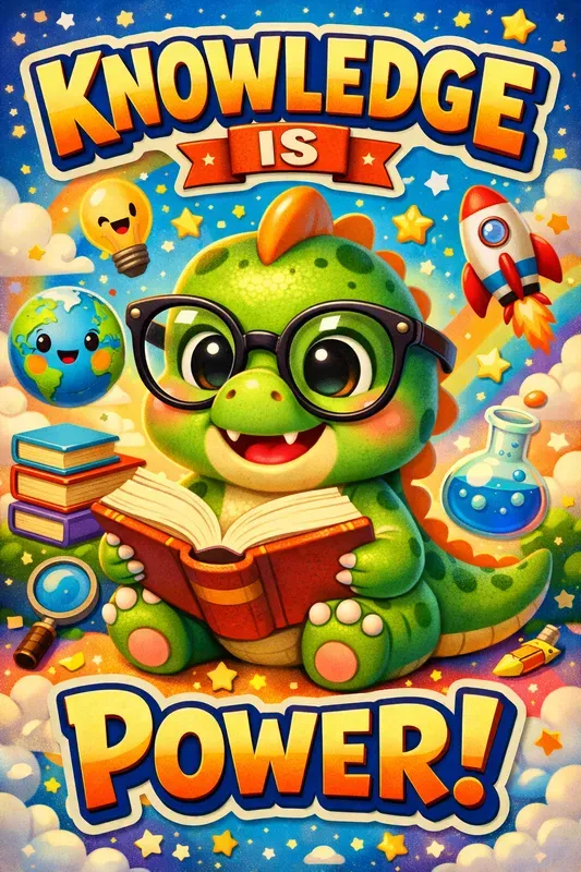 Cute Cartoon Motivational Posters