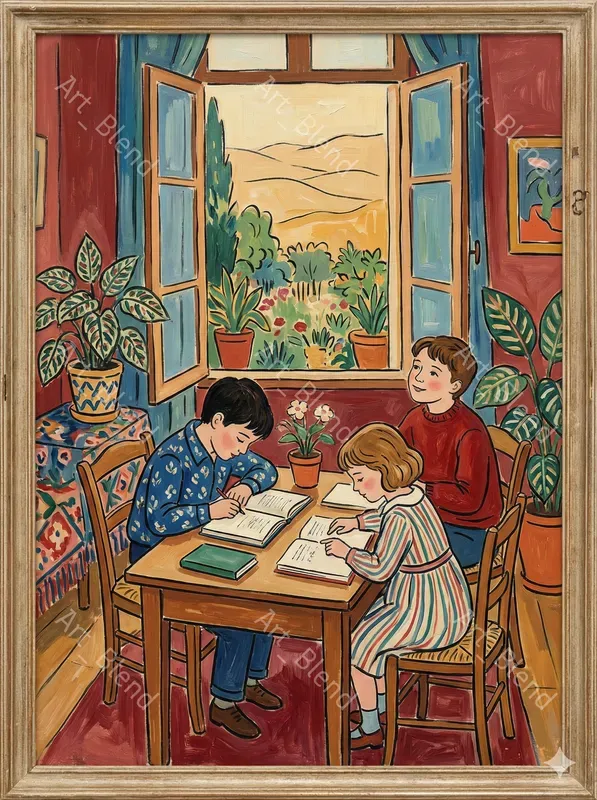 Matisse Style Fine Art
