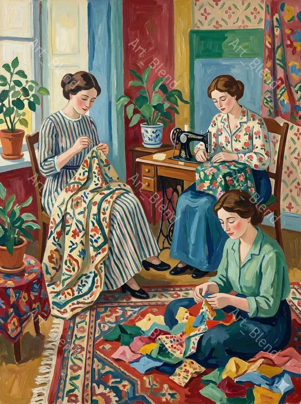 Matisse Style Fine Art