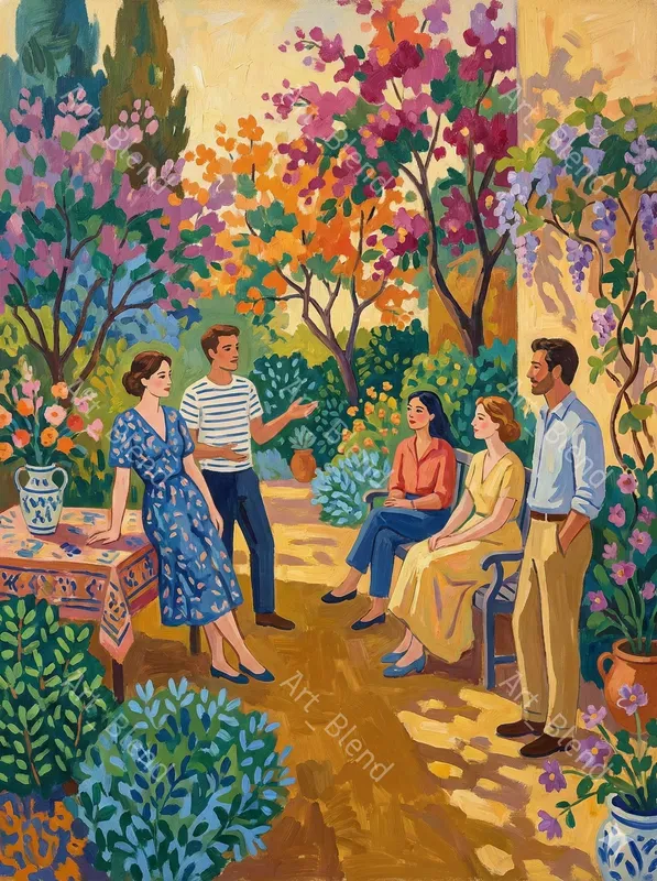 Matisse Style Fine Art