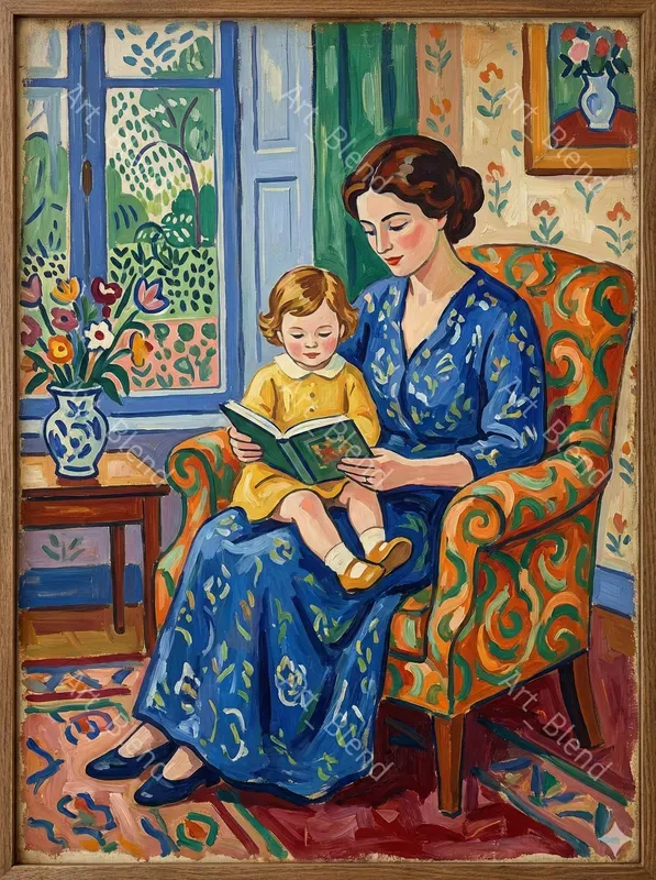 Matisse Style Fine Art