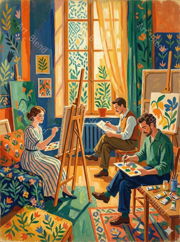 Matisse Style Fine Art