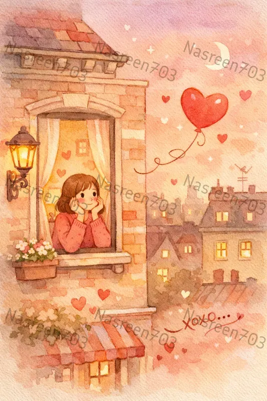 Valentine Love Illustrations
