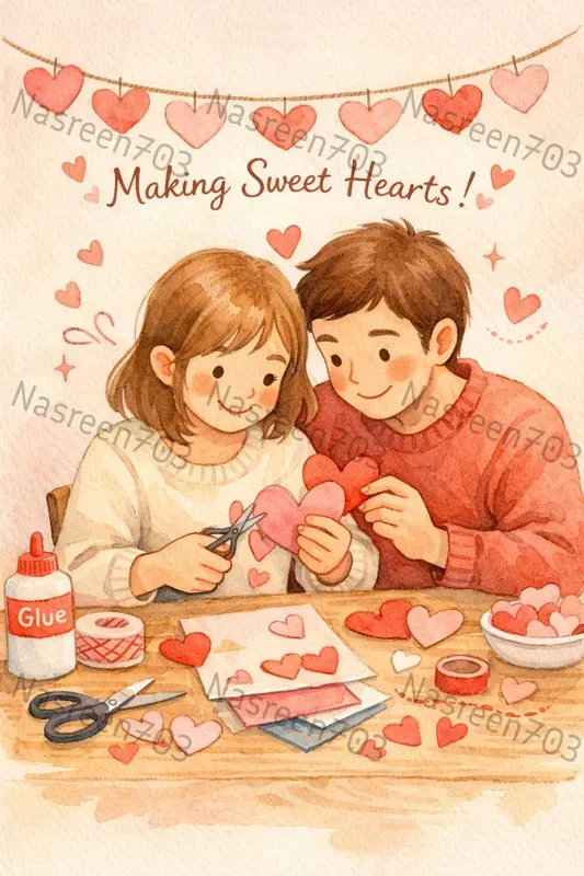 Valentine Love Illustrations