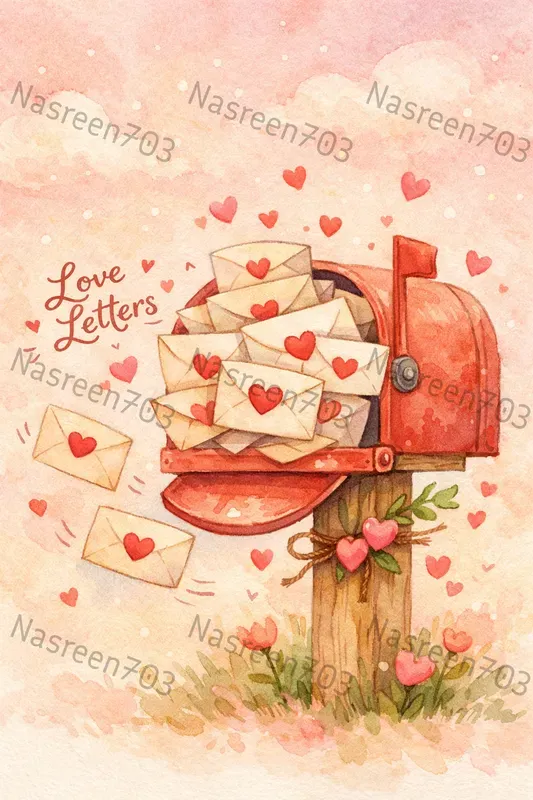 Valentine Love Illustrations
