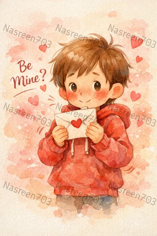 Valentine Love Illustrations