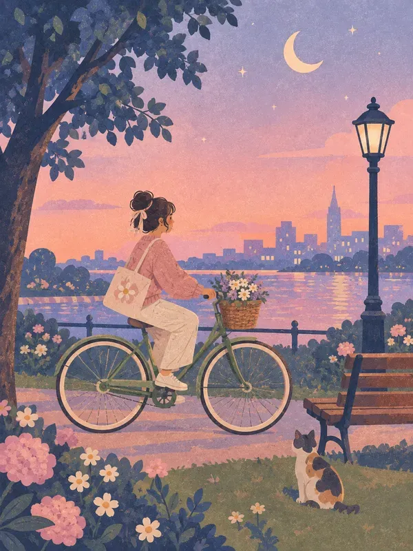 Grainy Pastel Pop Vector Illustrations