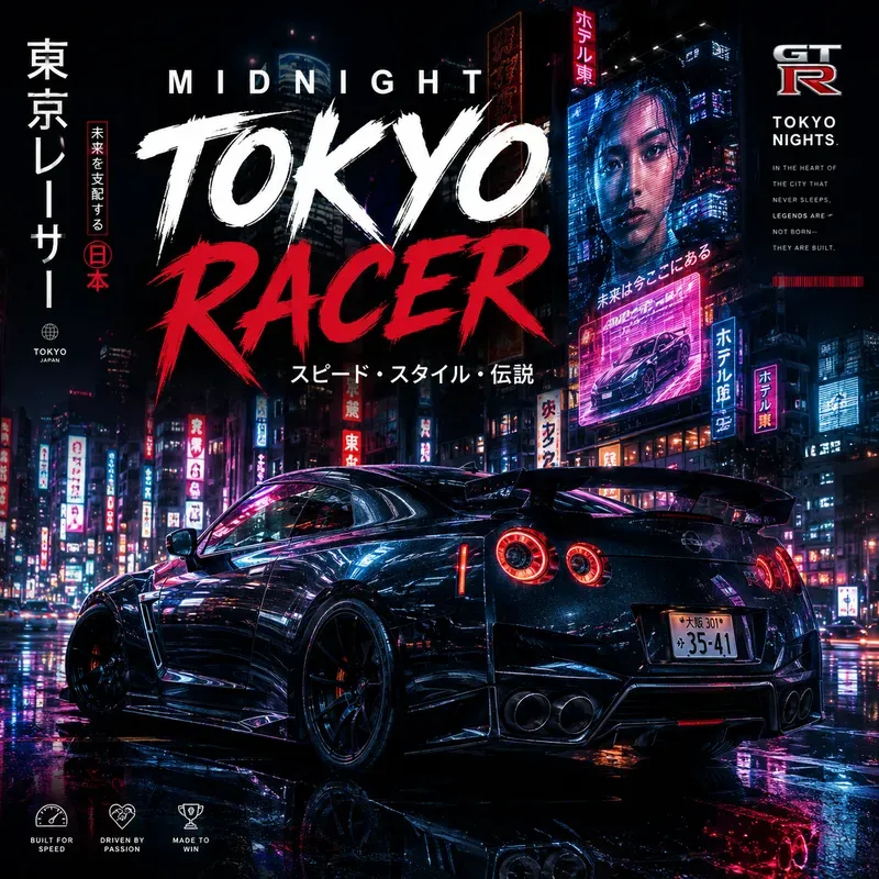 Luxury Performance Car Poster Generator