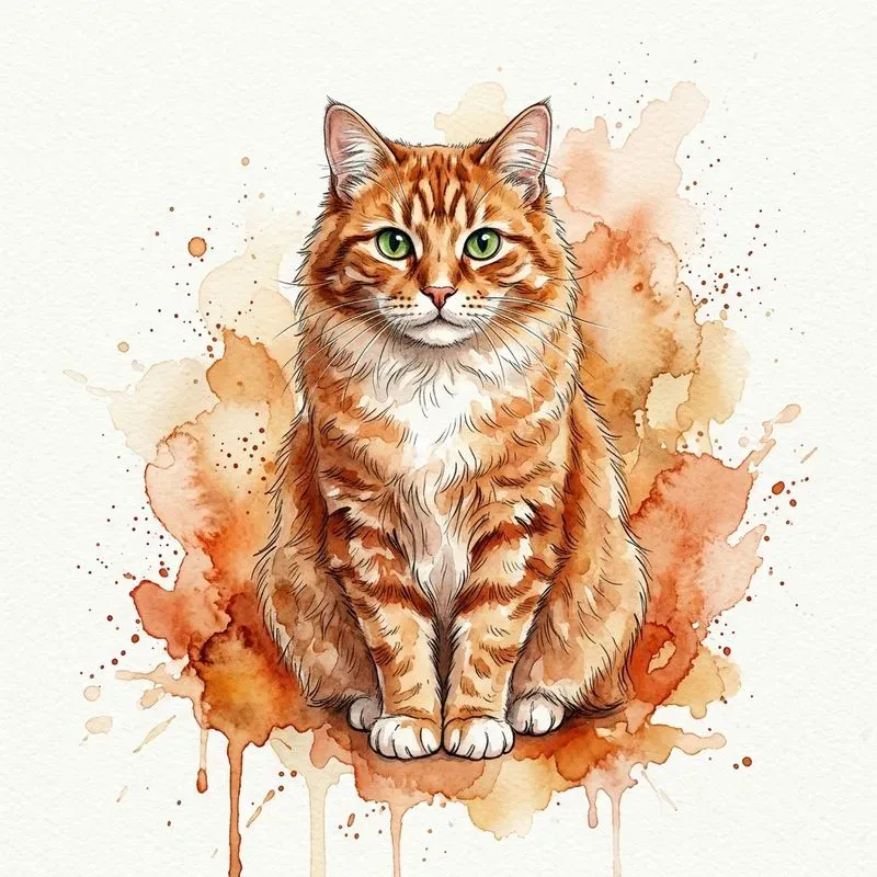 Cinematic Watercolor Wildlife